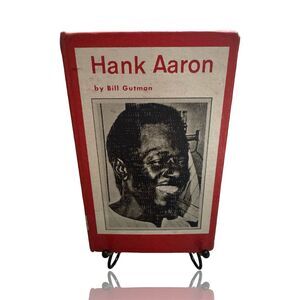 Hank Aaron by Bill Gutman 1973 Hardcover Baseball Biography: Dodgers Baseball